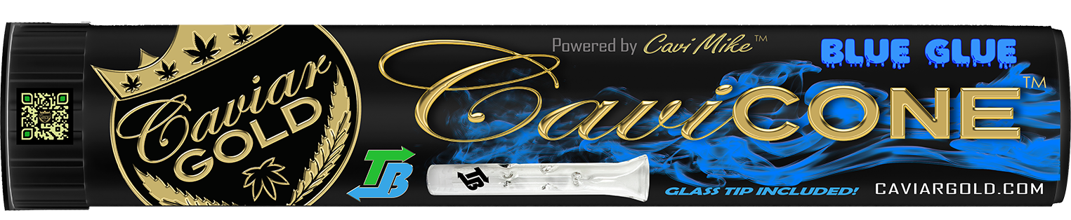 CaviCone Blue Glue — infused pre-roll Albuquerque